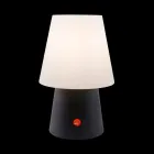 Lámpara LED recargable en plástico de colores para interior o exterior - Fungostar Viadurini