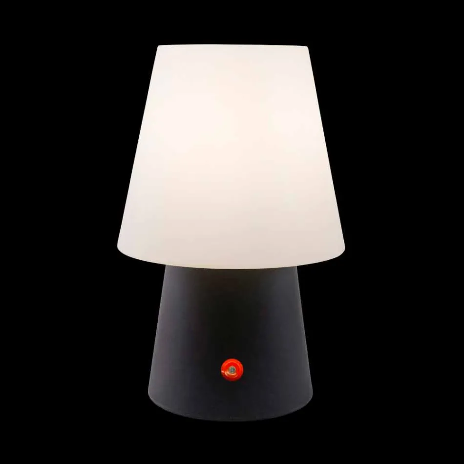 Lámpara LED recargable en plástico de colores para interior o exterior - Fungostar Viadurini