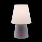 Lámpara LED recargable en plástico de colores para interior o exterior - Fungostar Viadurini