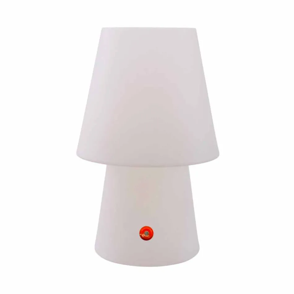 Lámpara LED recargable en plástico de colores para interior o exterior - Fungostar Viadurini