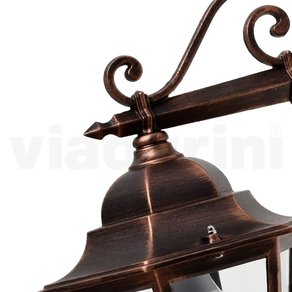 Lámpara de pared de jardín en aluminio fundido a presión Made in Italy - Pinako Viadurini