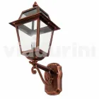 Kristel, una lámpara de pared de aluminio para jardín hecha en Italia. Viadurini