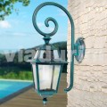 Lámpara de pared para jardín, de aluminio, fabricada en Italia, Kristel