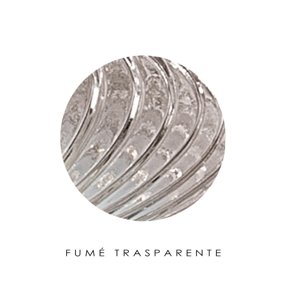 Lámpara de suspensión hecha a mano de vidrio soplado en Venecia - Dafne Viadurini