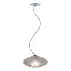 Lámpara de suspensión hecha a mano de vidrio soplado en Venecia - Dafne Viadurini