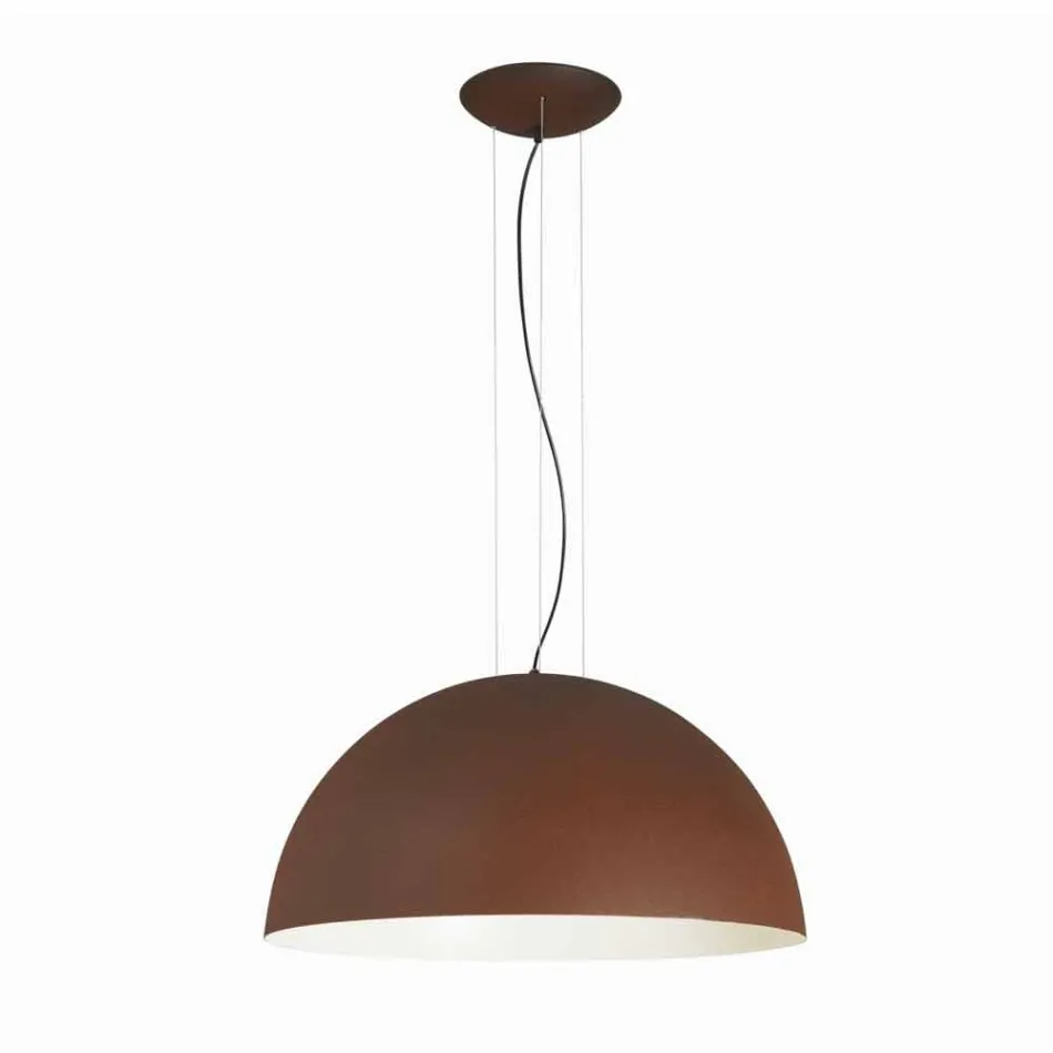 acero suspensión bicolor Lamp, Ø50xh.25xL.cavo100cm, Grace Viadurini