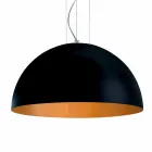 acero suspensión bicolor Lamp, Ø50xh.25xL.cavo100cm, Grace Viadurini