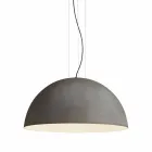 acero suspensión bicolor Lamp, Ø60xh.30xL.cavo100cm, Tara Viadurini