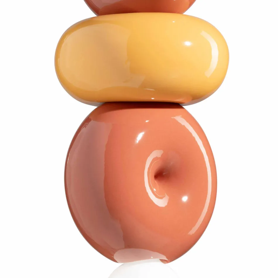 Lámpara de suspensión con 3 elementos de diferentes formas Made in Italy - Bumbum Viadurini