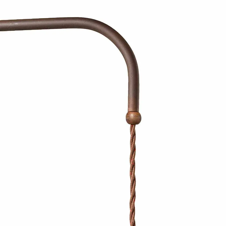 Lámpara de suspensión con el brazo direccional estilo de Sally país Viadurini