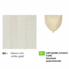 Lámpara de suspensión de aluminio blanco fabricada en Italia, Anusca. Viadurini