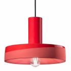 Lámpara de suspensión de estilo retro en cerámica coloreada - Ferroluce Pi Viadurini