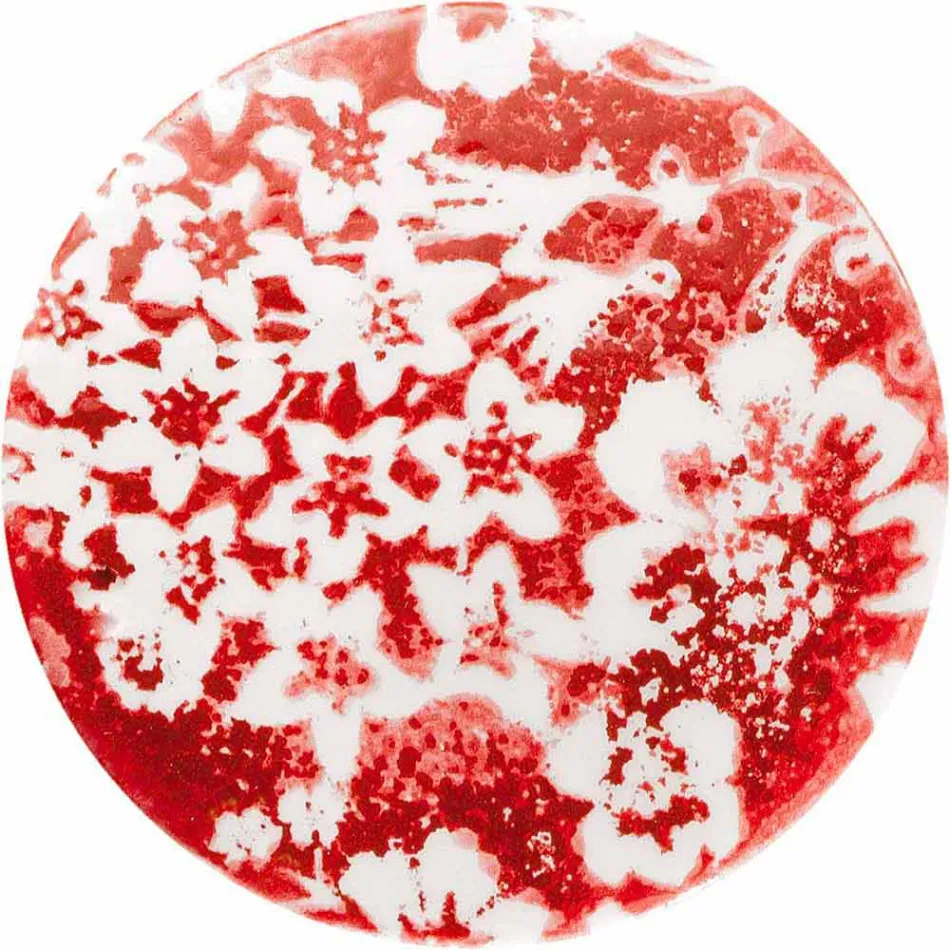 Lámpara de suspensión de estilo retro en cerámica coloreada - Ferroluce Pi Viadurini