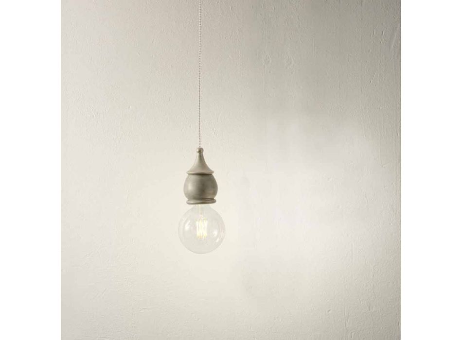 Diseño de lámpara de suspensión de cerámica - Fate Aldo Bernardi Viadurini