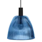 Lámpara colgante de diseño en vidrio veneciano Made in Italy - Zafiro Viadurini