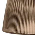 Lámpara colgante de diseño en vidrio veneciano Made in Italy - Zafiro Viadurini