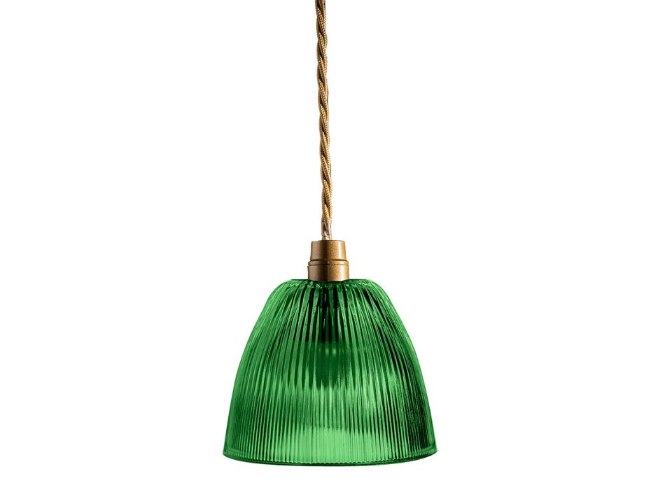 Lámpara colgante de diseño en vidrio veneciano Made in Italy - Zafiro Viadurini