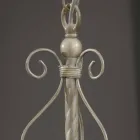 Lámpara de Suspensión de Cerámica Artesanal con Passanastri - Nápoles Viadurini