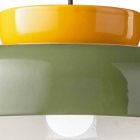 Lámpara de suspensión en cerámica bicolor Made in Italy - Corcovado Viadurini