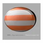 La lámpara colgante de esmalte de cerámica 3 Aldo Bernardi Viadurini