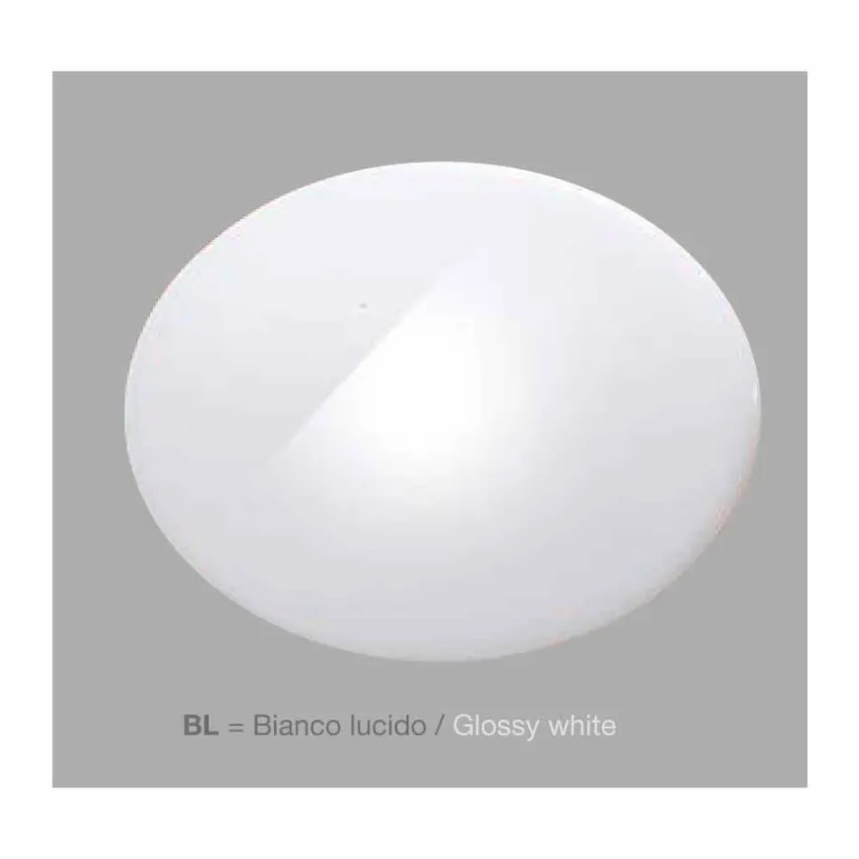 Lámpara colgante del esmalte de cerámica 2 LED o Standard Viadurini