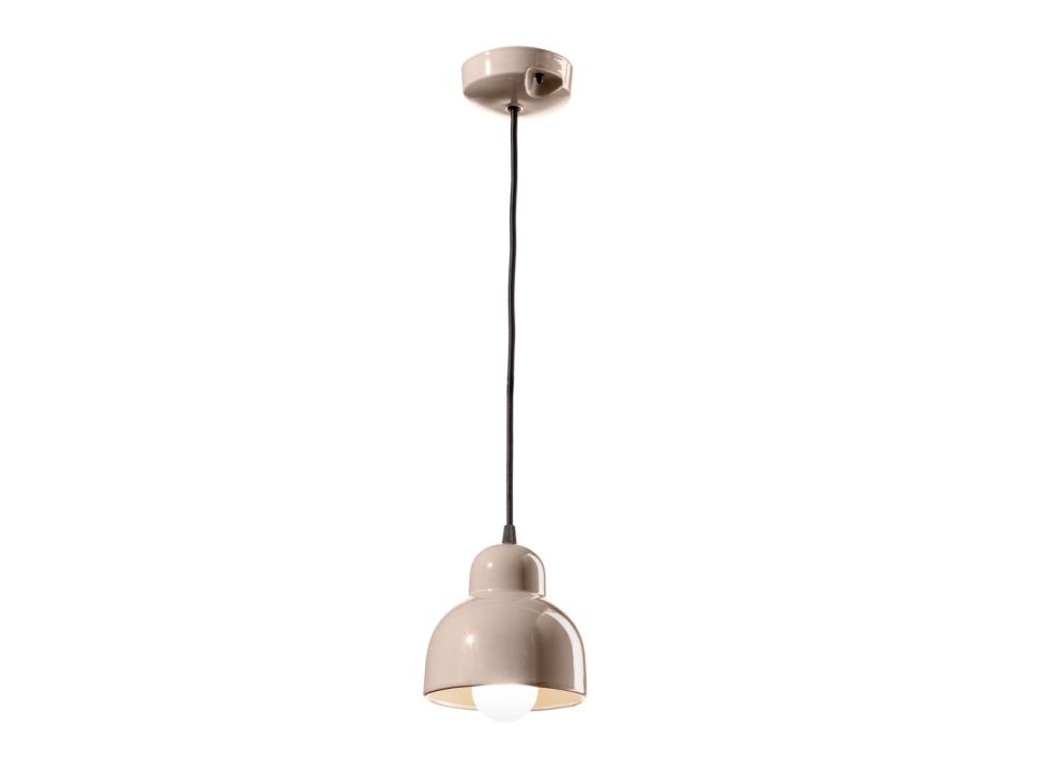 Lámpara de Suspensión en Diferentes Acabados y Tamaños Made in Italy - Berimbau Viadurini