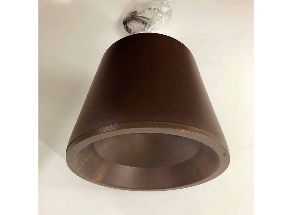 Lámpara colgante de diseño en terracota, Ø37cm - Toscot Henry Viadurini
