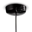 Lámpara colgante de vidrio en 2 acabados diferentes Made in Italy - Afoxe Viadurini