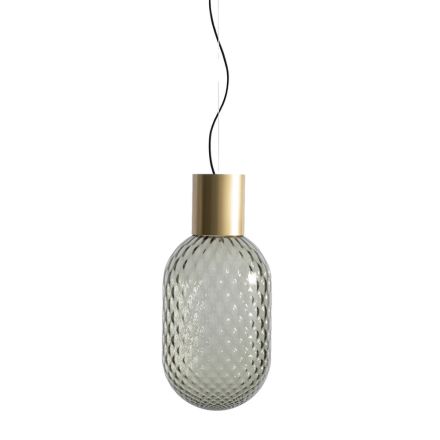 Lámpara colgante de vidrio Made in Italy - Lucciola Viadurini