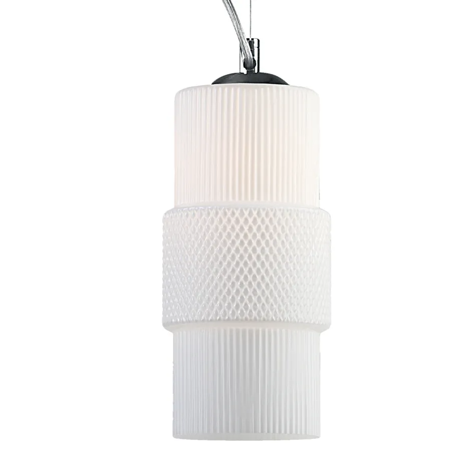 Lámpara de suspensión en vidrio soplado a mano en Venecia 15 cm - Satomi Viadurini