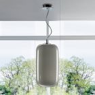 Lámpara de suspensión de vidrio soplado a mano Made in Venice - Bamboo Viadurini