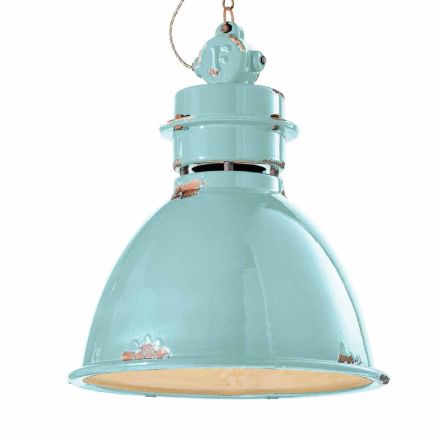 lámpara de suspensión de diseño industrial elaborado Katie Viadurini