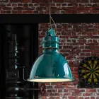 lámpara de suspensión de diseño industrial elaborado Katie Viadurini