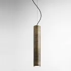 Lámpara Industrial suspensión Ø 10 cm Girasoles Il Fanale Viadurini