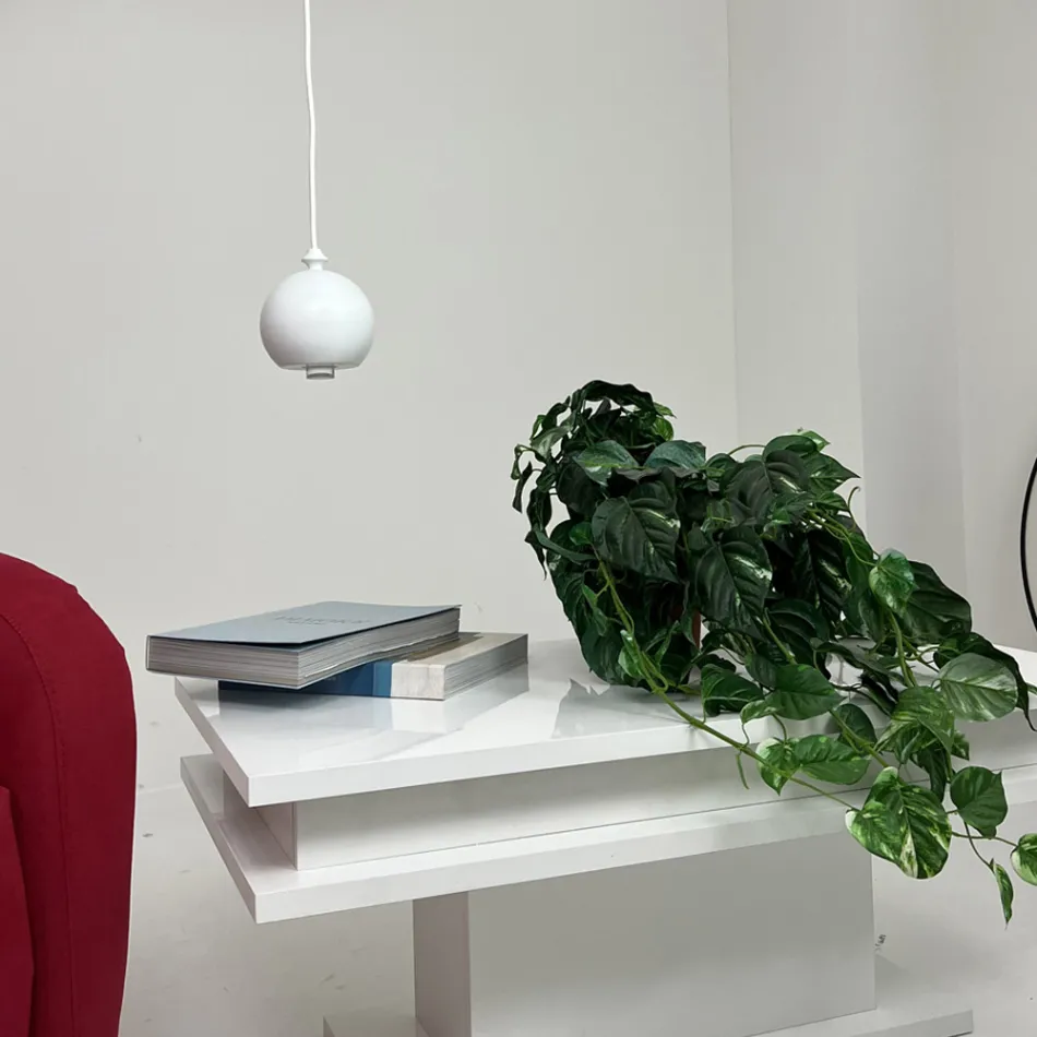 Lámpara de suspensión moderna Aldo Bernardi en cerámica I Lustrini 5 Viadurini