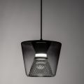 Lámpara de suspensión realizada en metal y vidrio Made in Italy - Think