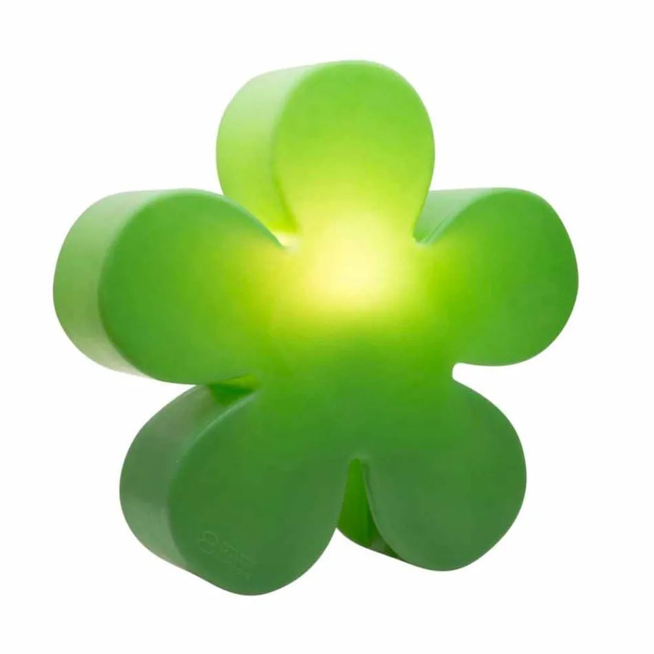 Lámpara de sobremesa para interior o exterior Flor de colores de diseño moderno - Fiorestar Viadurini