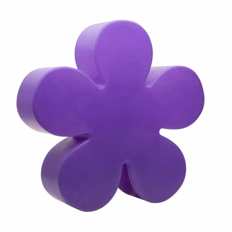 Lámpara de sobremesa para interior o exterior Flor de colores de diseño moderno - Fiorestar Viadurini