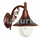 Lámpara de pared para exterior de aluminio fundido a presión fabricada en Italia, Anusca Viadurini