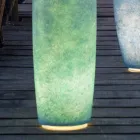 Lámpara de pie para exterior Ø 23 In-es.artdesign Tank Out nebulite Viadurini