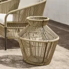 Lámpara de jardín de fibra y aluminio Made in Italy - Cricket de Varaschin Viadurini