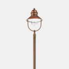 Lámpara de jardín Farola vintage de latón y cobre en 3 tamaños - Borgo by Il Fanale Viadurini