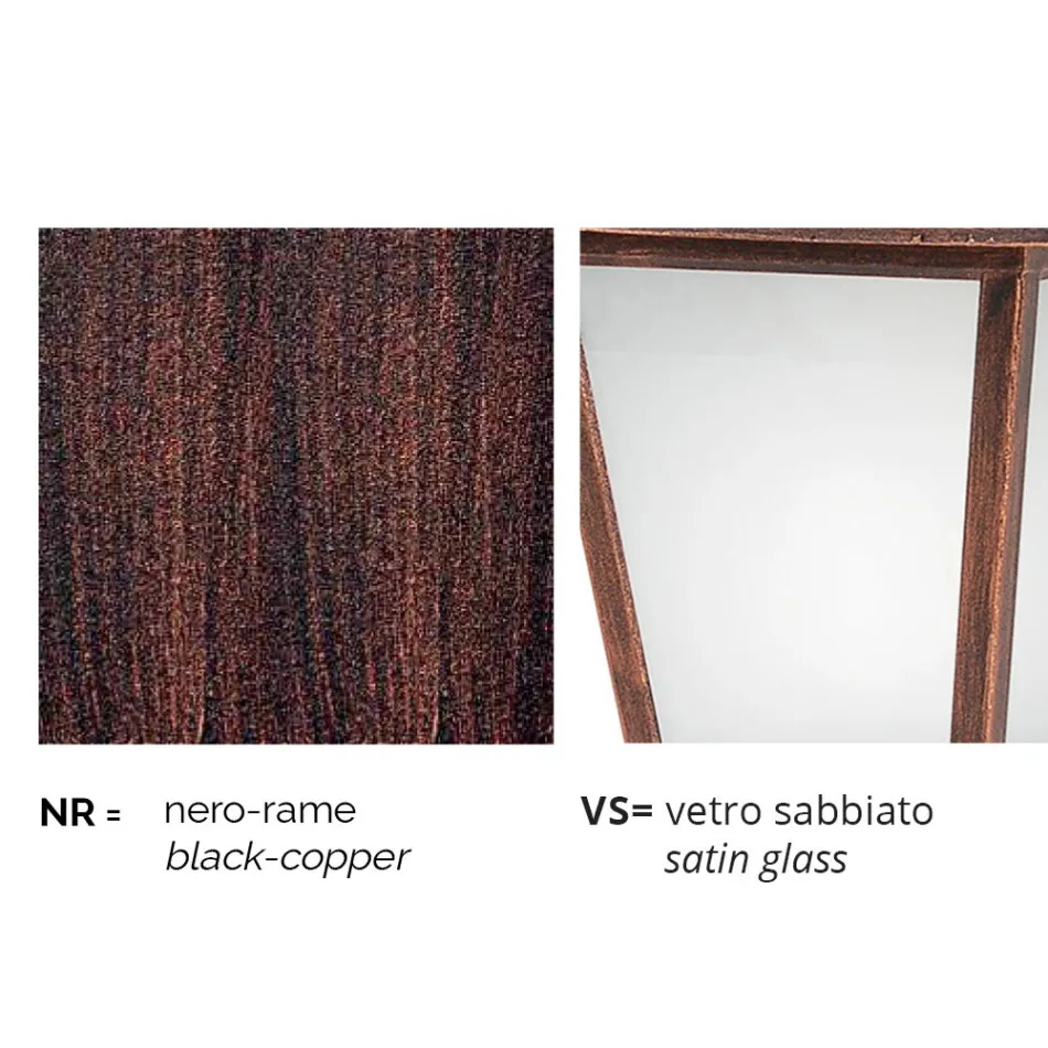 Lámpara de pared de aluminio fabricada en Italia, Aquilina Viadurini