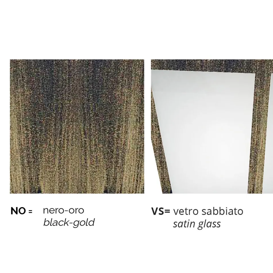 Lámpara de pared de aluminio fabricada en Italia, Aquilina Viadurini