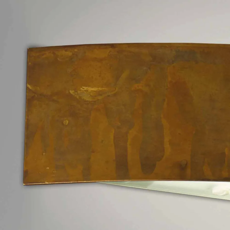 Lámpara de pared de diseño moderno latón Ø47xh.8xsp.8 cm Blandine Viadurini