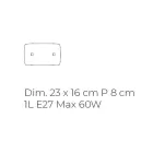 Lámpara de pared de vidrio de nácar soplado a mano en Venecia - Cristal Viadurini