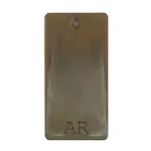 Lámpara de pared vintage para exterior de latón y cristal transparente - Dragón Viadurini