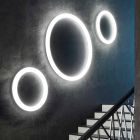 Lámpara de pared redonda moderna de polietileno Made in Italy - Slide Giotto Viadurini