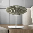 Lámpara de mesa artesanal en vidrio soplado a mano en Venecia - Dafne Viadurini