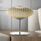 Lámpara de mesa artesanal en vidrio soplado a mano en Venecia - Dafne Viadurini